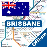 Brisbane Bus Travel Map